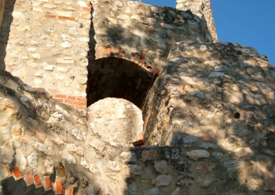 Turm der Ruine Hornstein